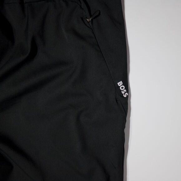 Hugo Boss Water Repellent Stretch Twill Slim Fit Pants Elastic Waist Men 36x32 - Picture 11 of 14